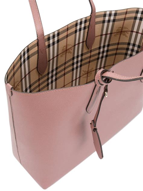 burberry pink tote|Burberry reversible tote bag.